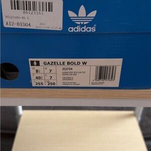 Adidas Gazelle Bold W in Leopard Print